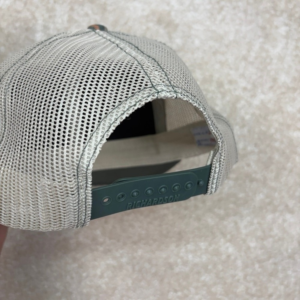 Richardson 112 Trucker Hat Colorado Green Plaid Snapback Outdoor‎ - Picture 4 of 5